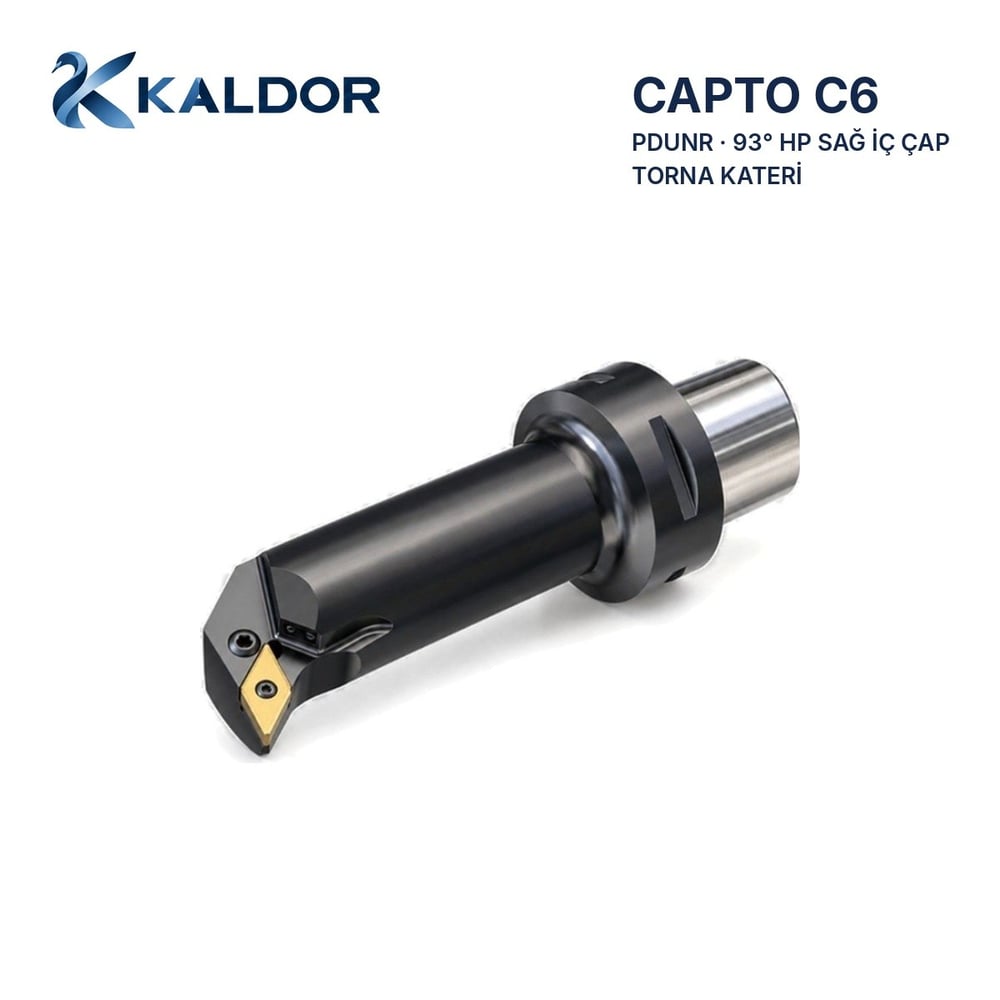 Capto C6 PDUNR 93° HP Sağ İç Çap Torna Kateri (Bora Barı)