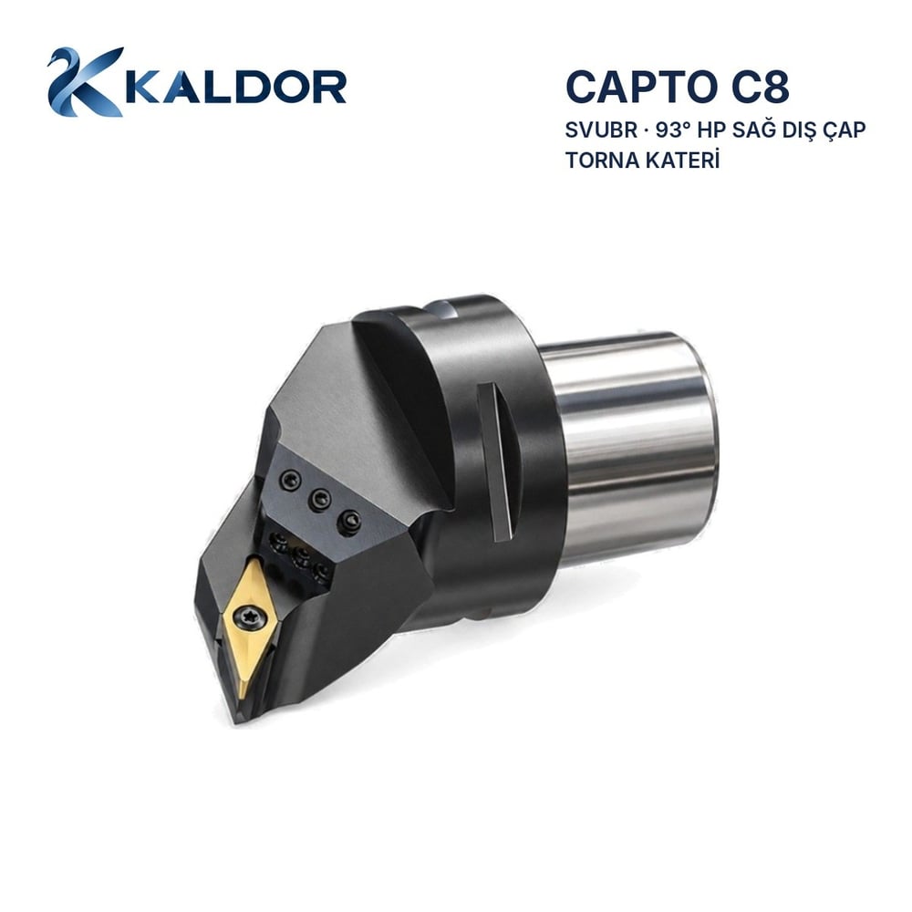 Capto C8 SVUBR 93° HP Sağ Dış Çap Torna Kateri