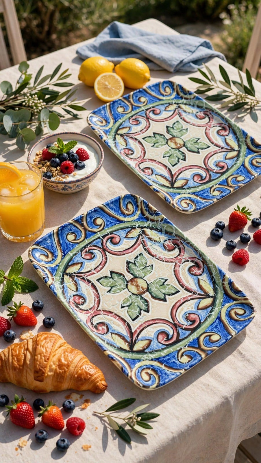Premium Porselen 33x22 Cm Sunum Tabağı (2 ADET)