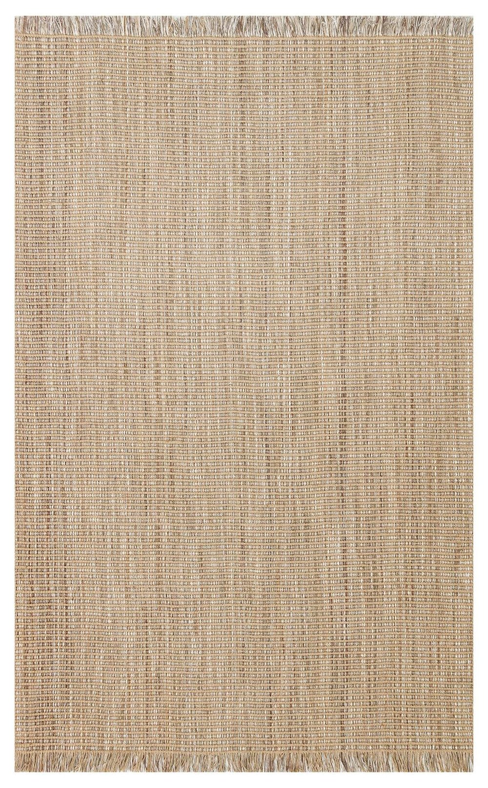Jüt ve Polyester ile Üretilen Çift Taraflı Modern Kilim