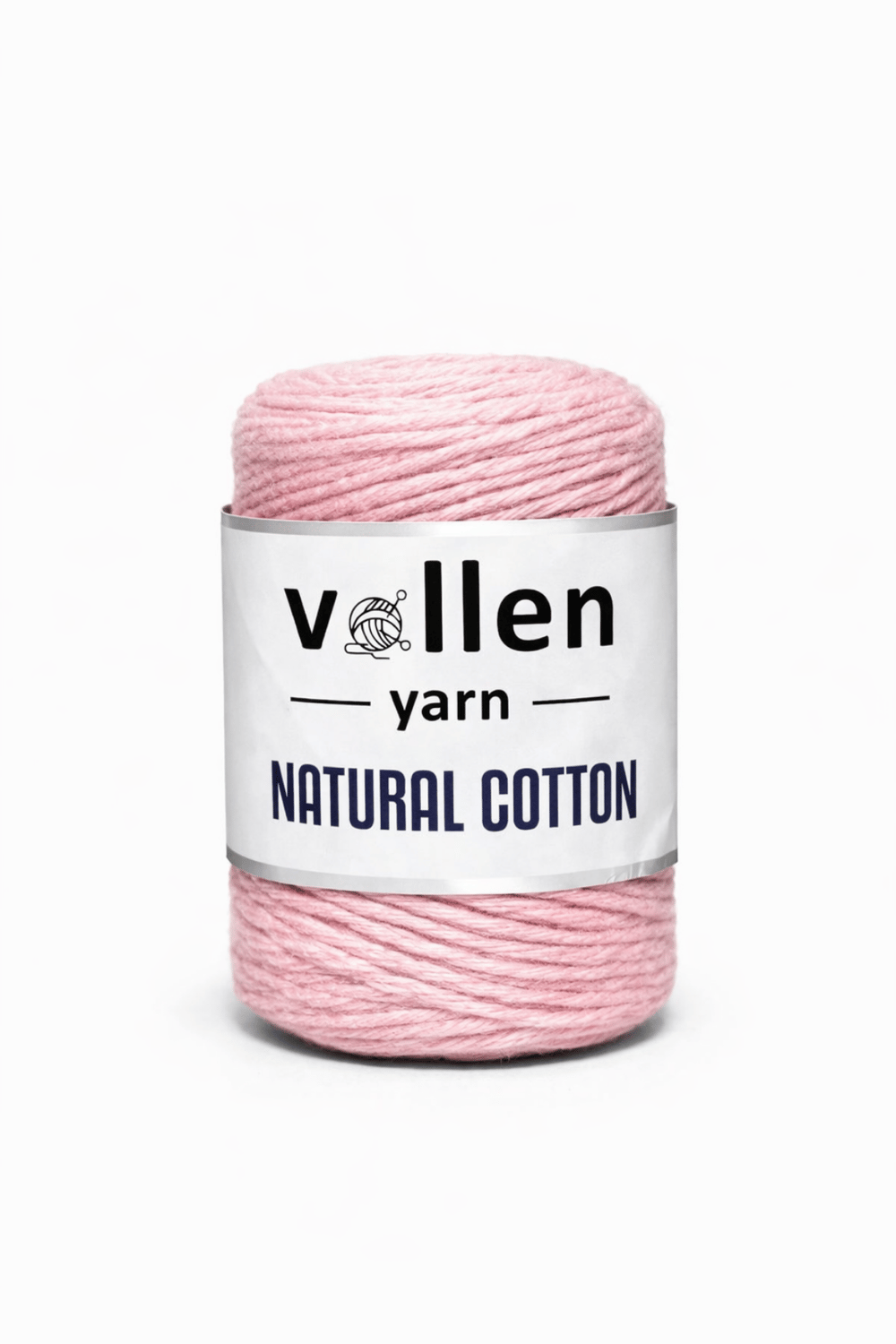 100GR/200MT Premıum Doğal Koton Amıgurumi ve punch ipi,Tığ işi el örgü ipi,Toz Pembe
