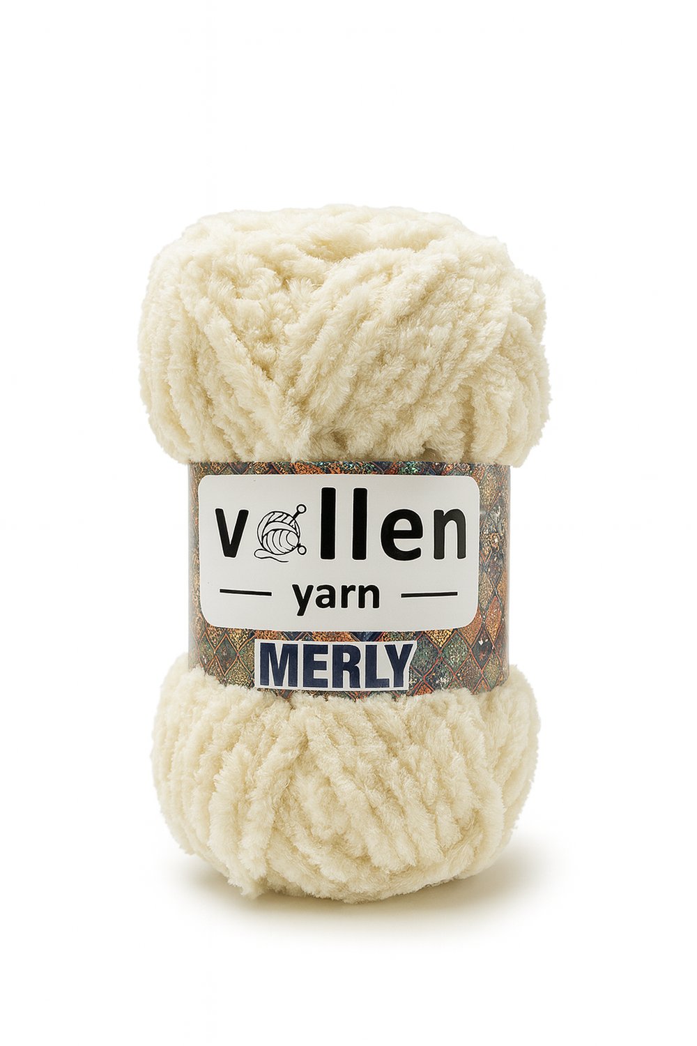 MERLY Peluş Örgü İpi 100 g – Ana Kuzusu Kadife İp, Yumuşak İp, Bebek Battaniye İpi, Amigurumi İpi, Atkı Bere Hırka Şal İçin,Ekru
