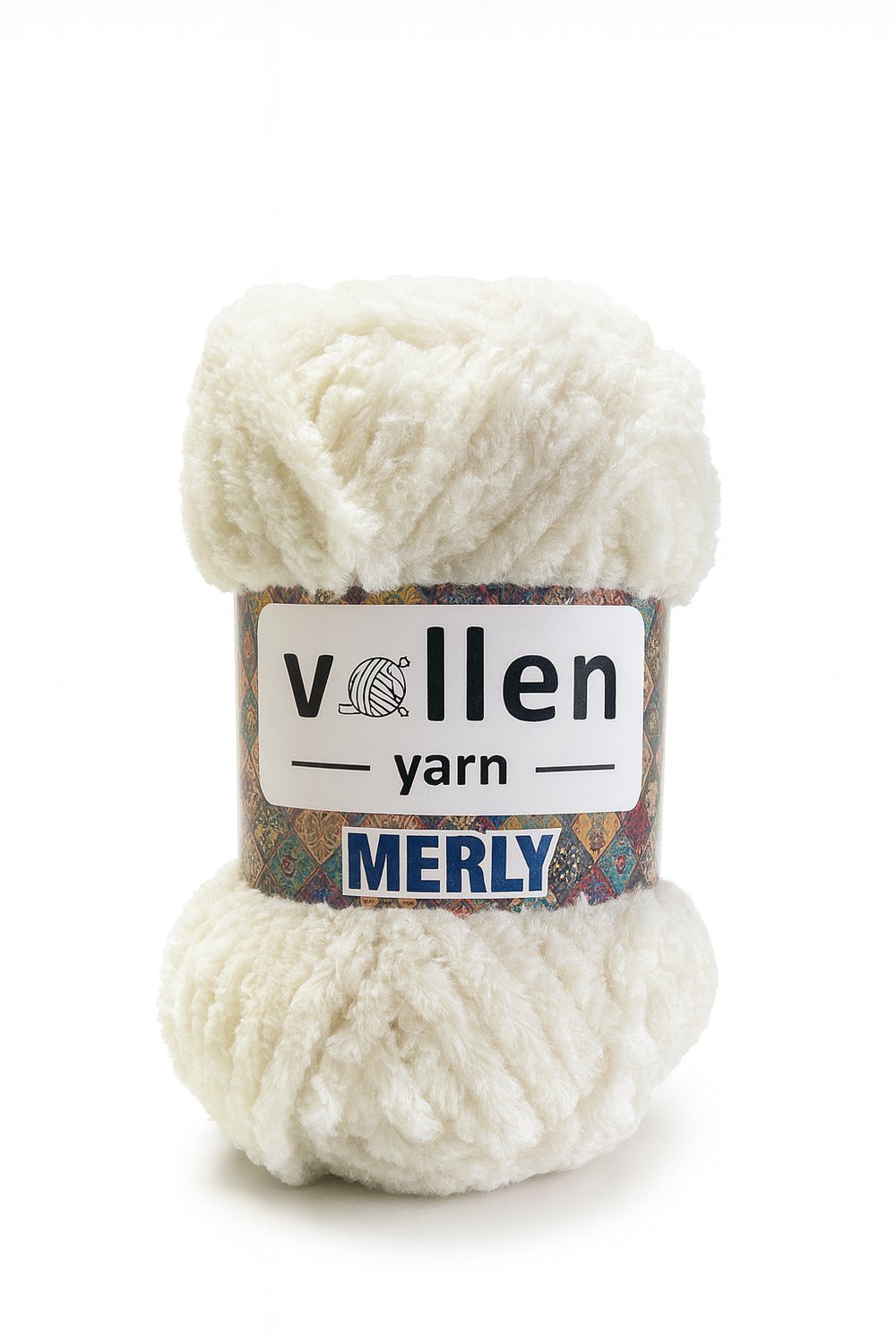 MERLY Peluş Örgü İpi 100 g – Ana Kuzusu Kadife İp, Yumuşak İp, Bebek Battaniye İpi, Amigurumi İpi, Atkı Bere Hırka Şal İçin,Krem