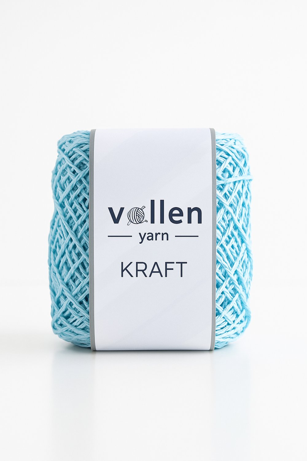 Premıum 100 Gr- 120 Mt Doğal Kağıt İp, Hasır Kağıt İplik,Rafya,Supla ipi, Çanta İpi,Mavi