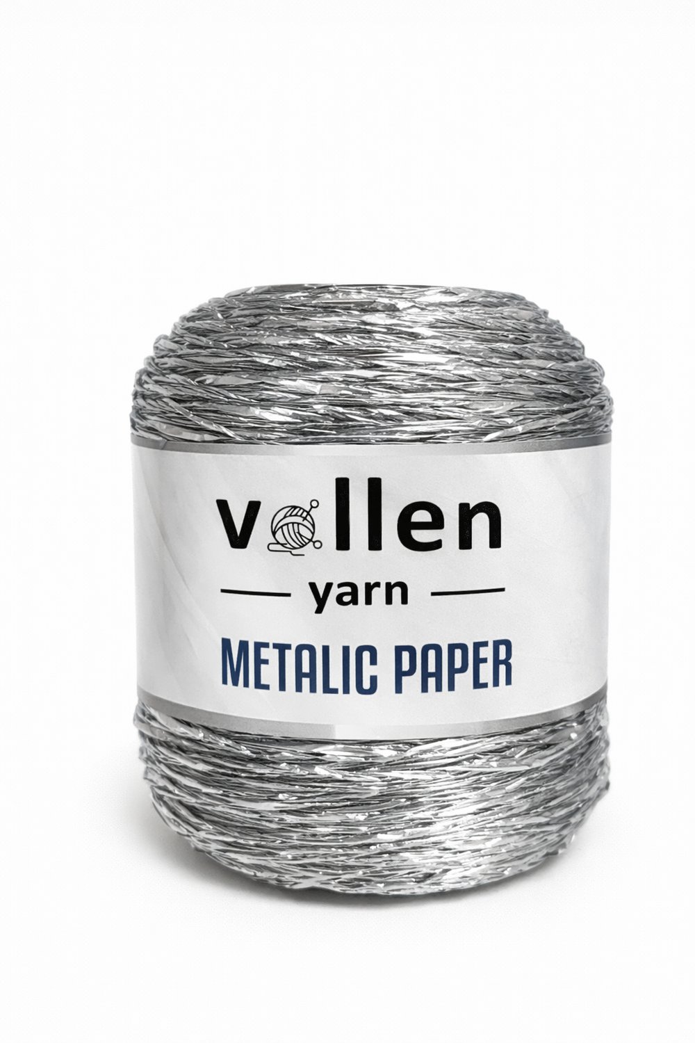 Premium Metalik Kagıt Ip,Parlak Çanta Ipi,250 Gr- 320 M , Simli Metalik Ip,Metalik Abiye Ip,GÜMÜŞ