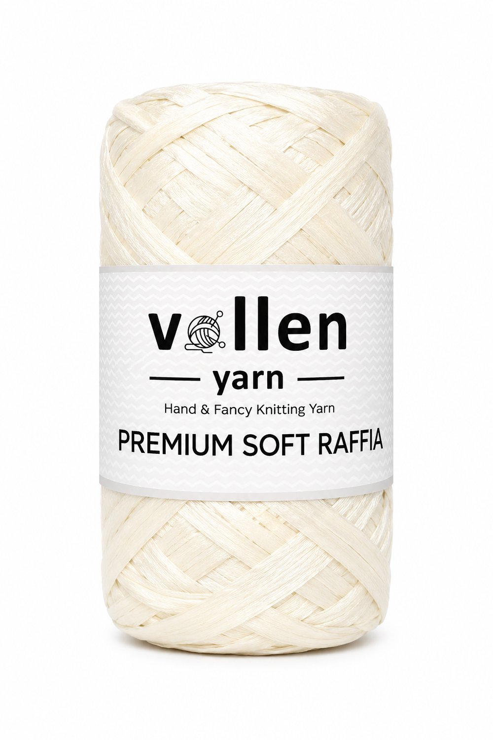 Premıum Softy Rafya, Polyester Yumuşak Rafya İp ,Krem