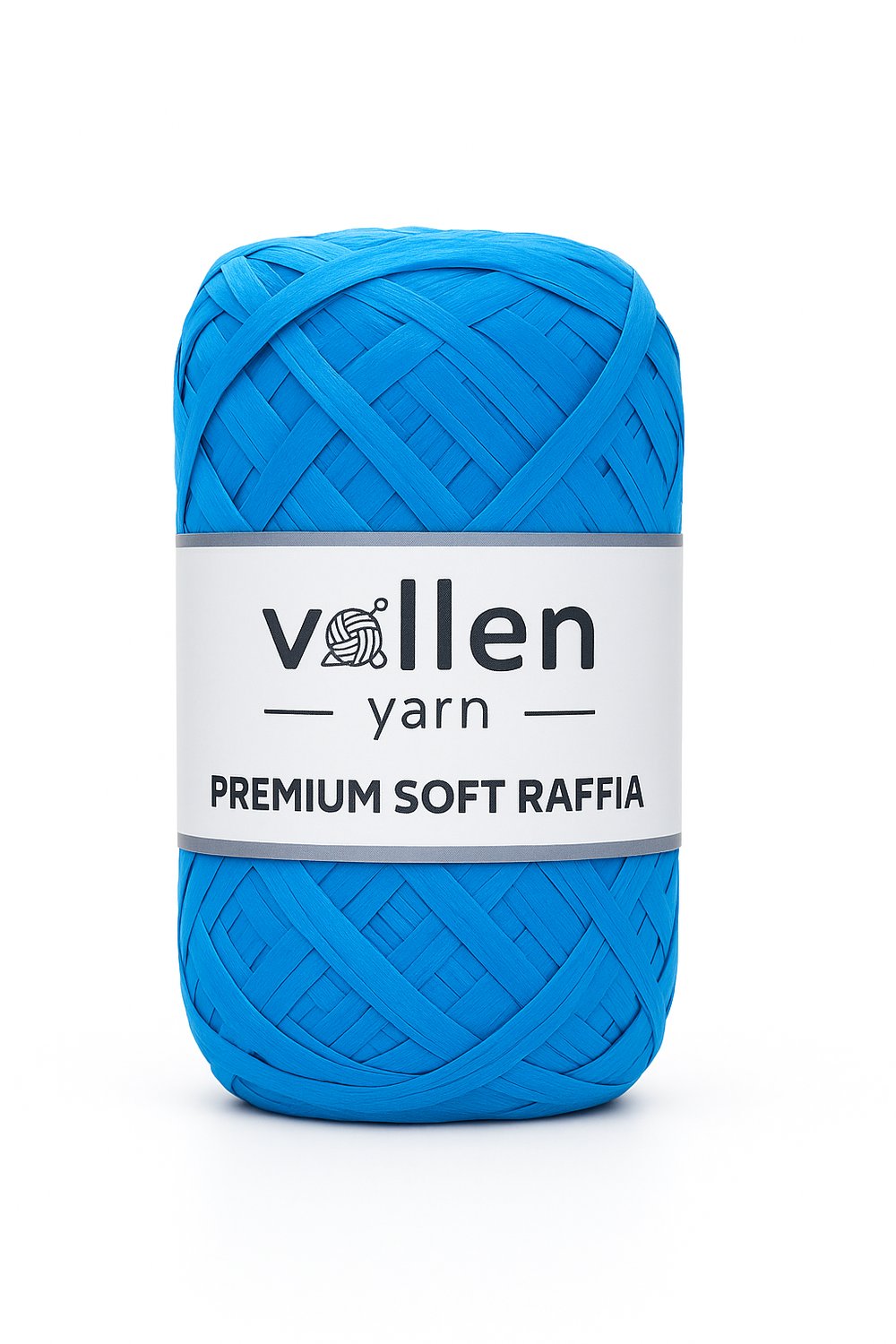Premıum Softy Rafya, Polyester Yumuşak Rafya İp ,Mavi
