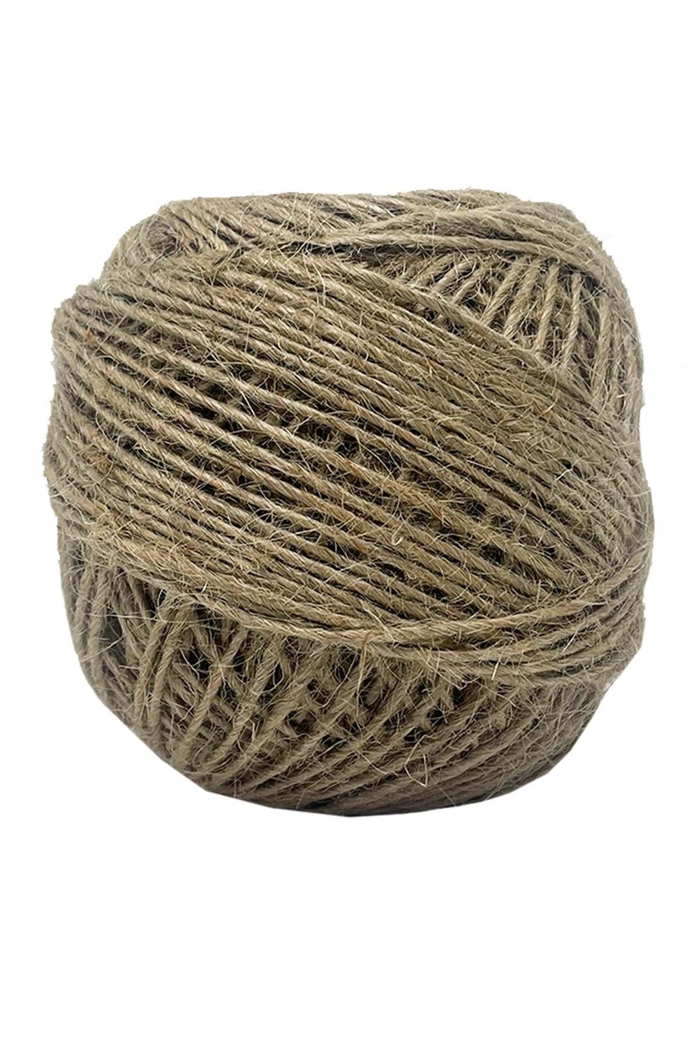 Vollen Yarn  Jüt İpi, Hasır Ipi, Çuval Ipi, Kırnap Ipi, Süsleme Ipi Kendir Ipi 100 Gr 100 metre,Hasır