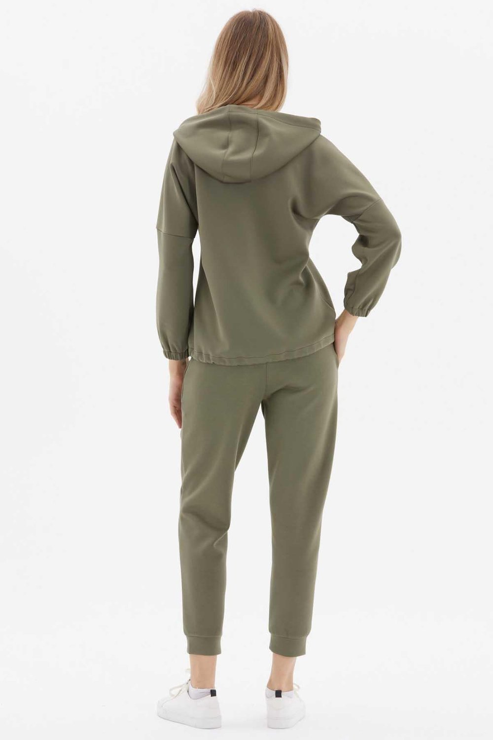 Paçası Lastikli Jogger Pantolon  /  HAKİ