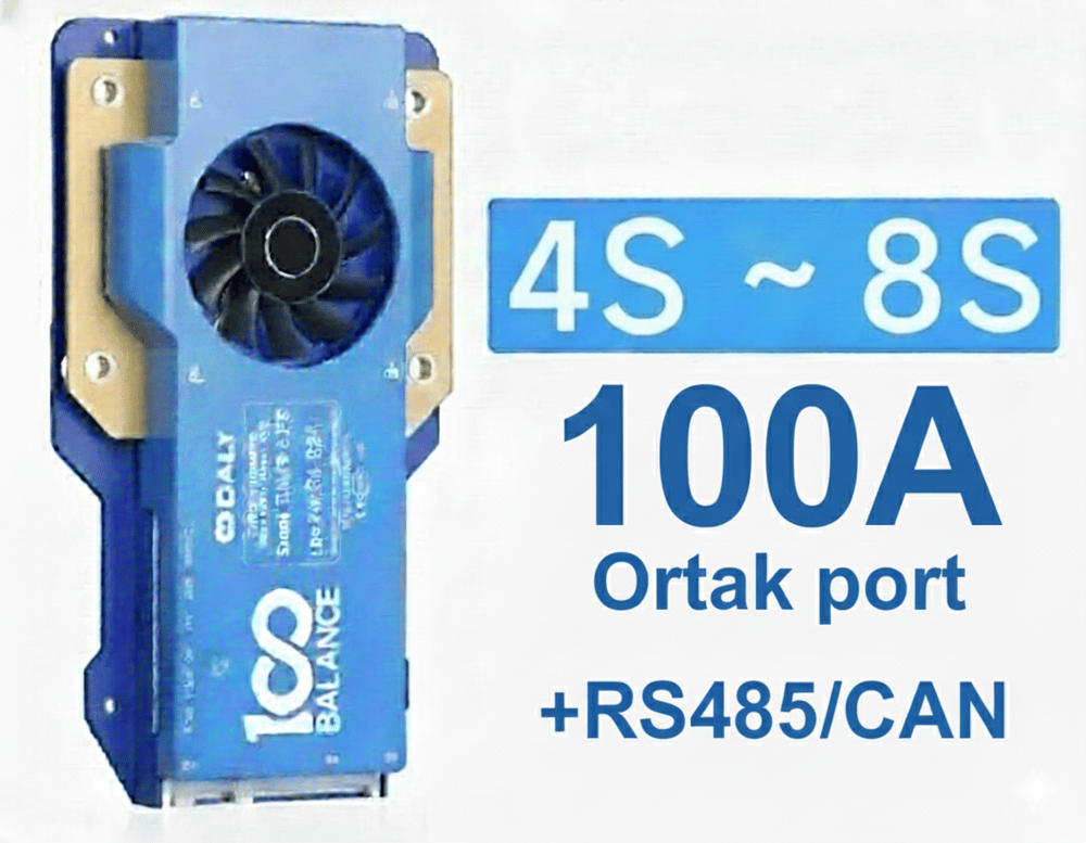 100 Balance Smart BMS LFP 4-8S 100A