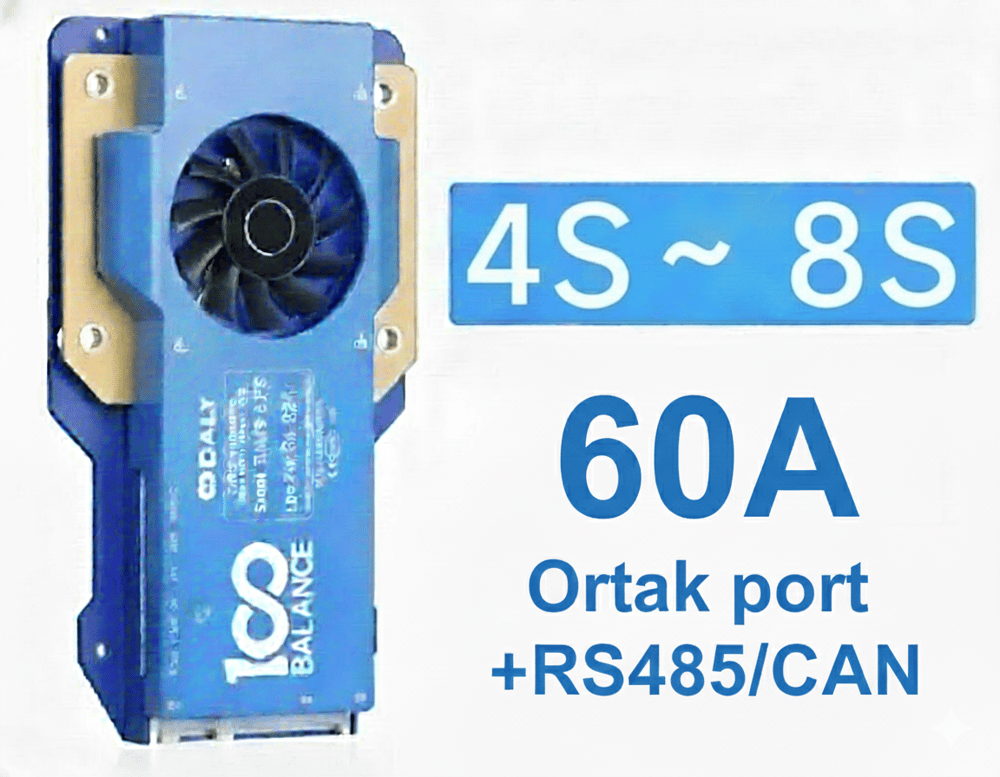 100 Balance Smart BMS LFP 4-8S 60A