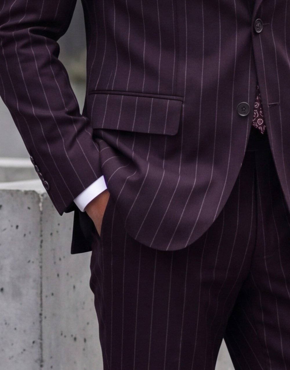 Firenze Takım Elbise | Bordo