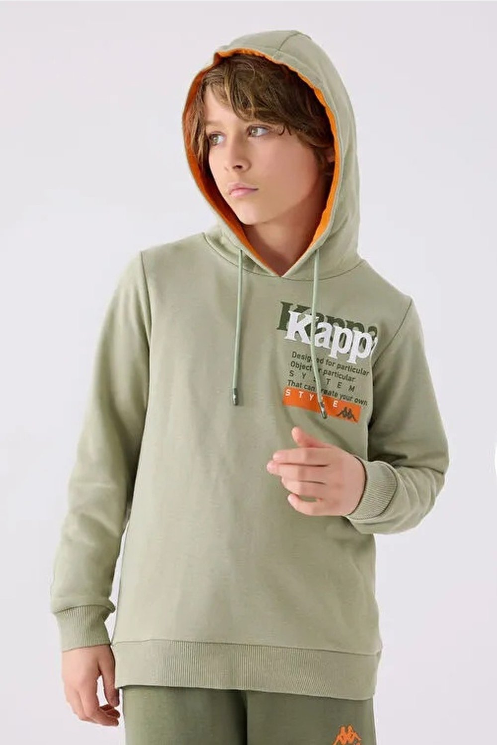 Kappa Erkek Çocuk Sweat Yeşil