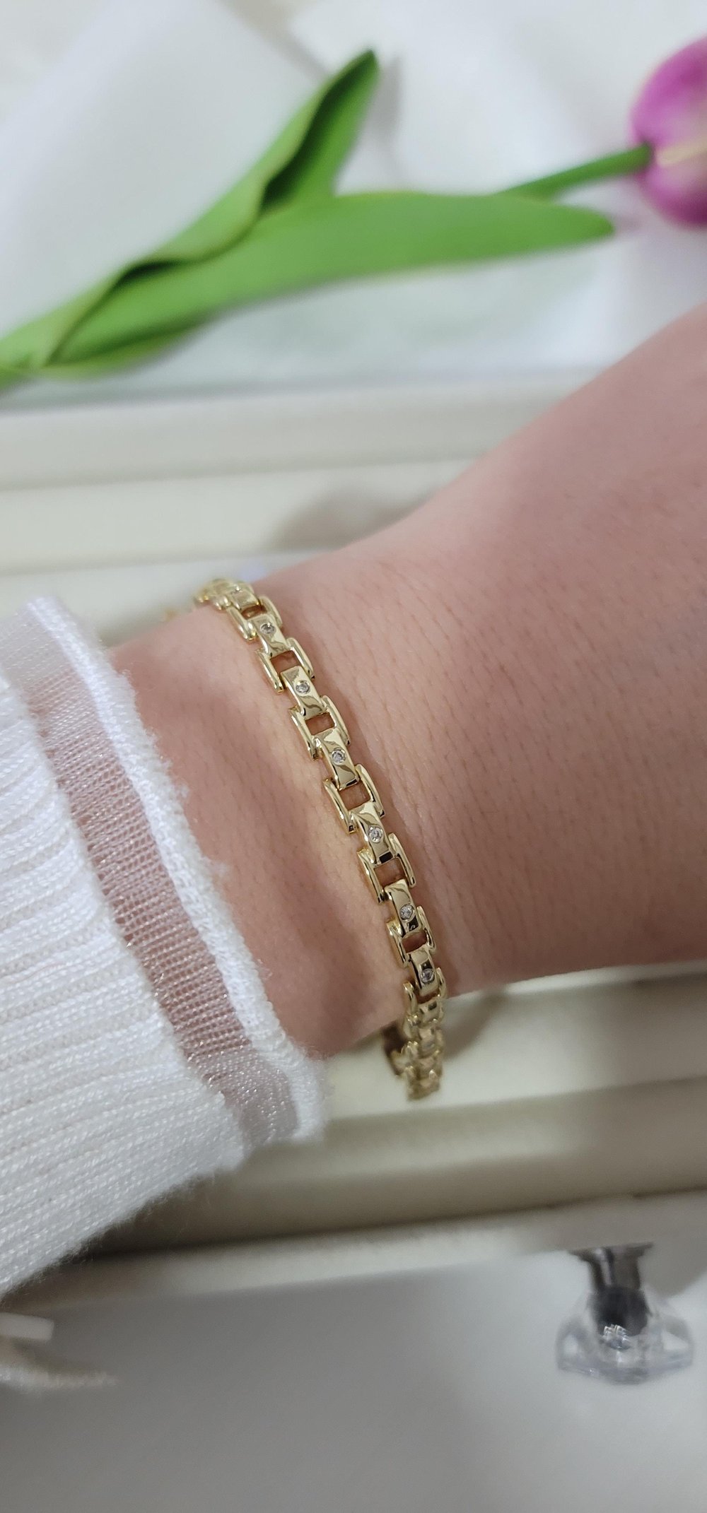 14k xuping bileklik