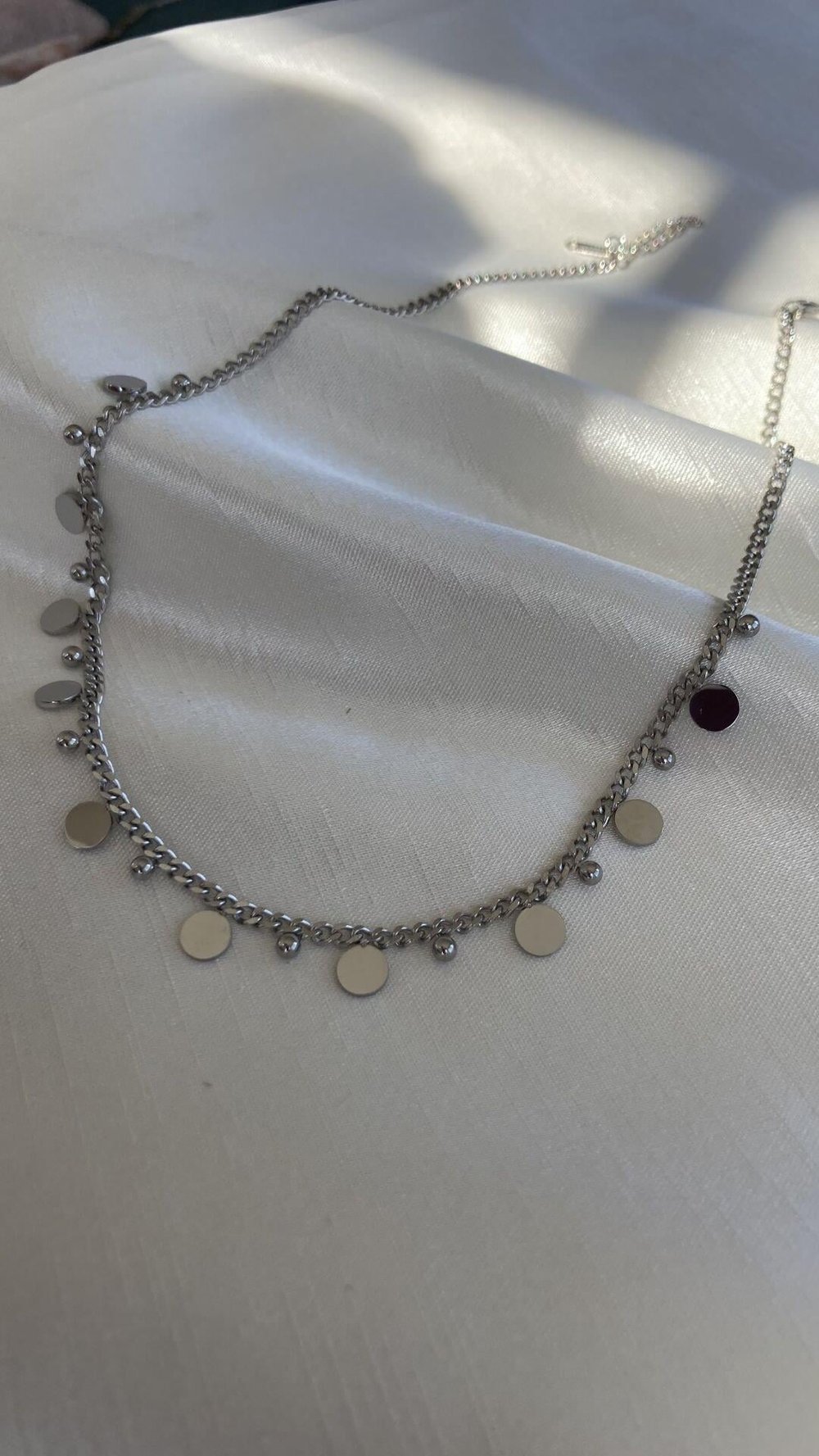 Silver pul kolye