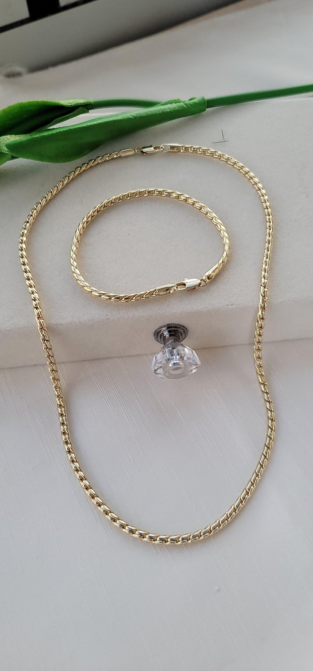 Xuping örgü burgu set