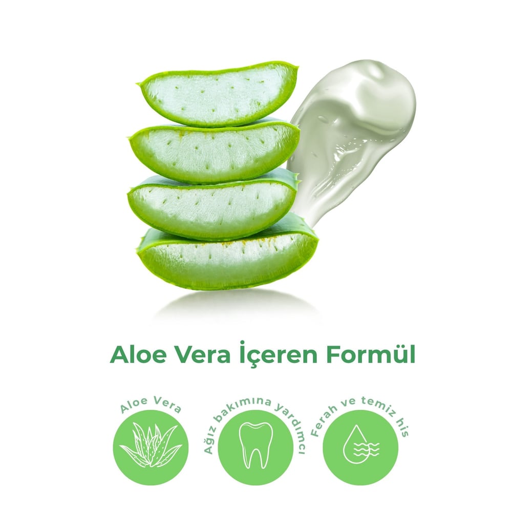 Bio Asia Aloe Vera Diş Macunu – Hassas Dişlere Uygun Yatıştırıcı & Doğal Temizlik 130 ml