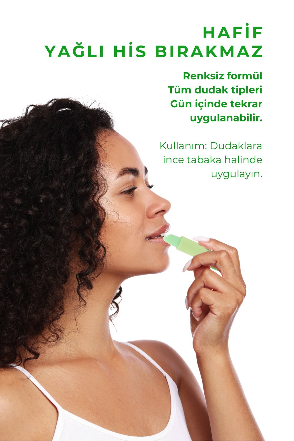 Bio Asia Aloe Vera Lip Balm – Yoğun Nemlendirici, Onarıcı Bitkisel Dudak Bakımı (Renksiz)