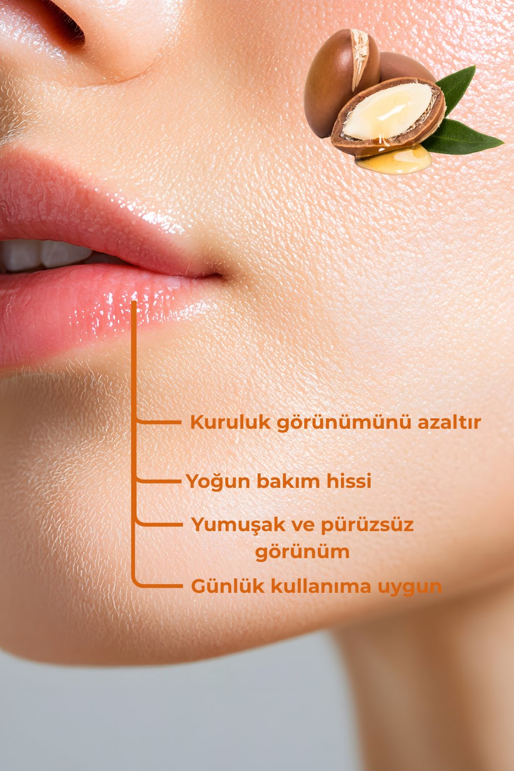 Bio Asia Argan Yağı & Bal Lip Balm – Yoğun Onarım Etkili Doğal Dudak Besleyicisi