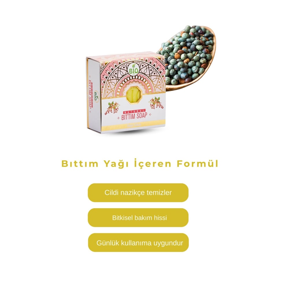 Bio Asia Bıttım Sabunu – Saç Derisini Güçlendiren & Arındırıcı Doğal Saç Sabunu 150 gr