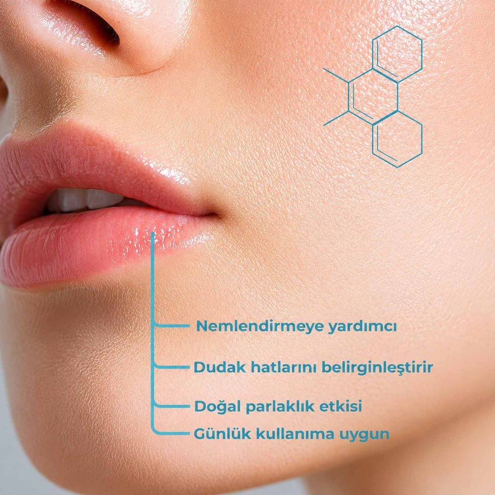 Bio Asia Kolajen & Aloe Vera Lip Balm – Dolgunlaştırıcı & Nem Canlandırıcı Dudak Bakımı