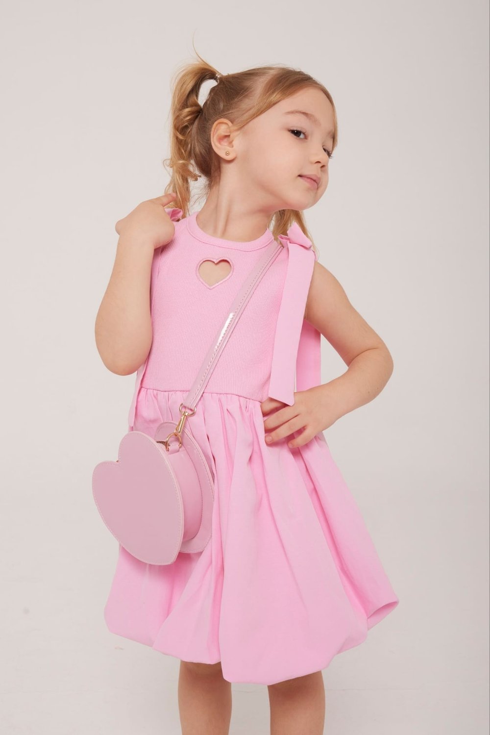 Pembe Kalipli Çanta 