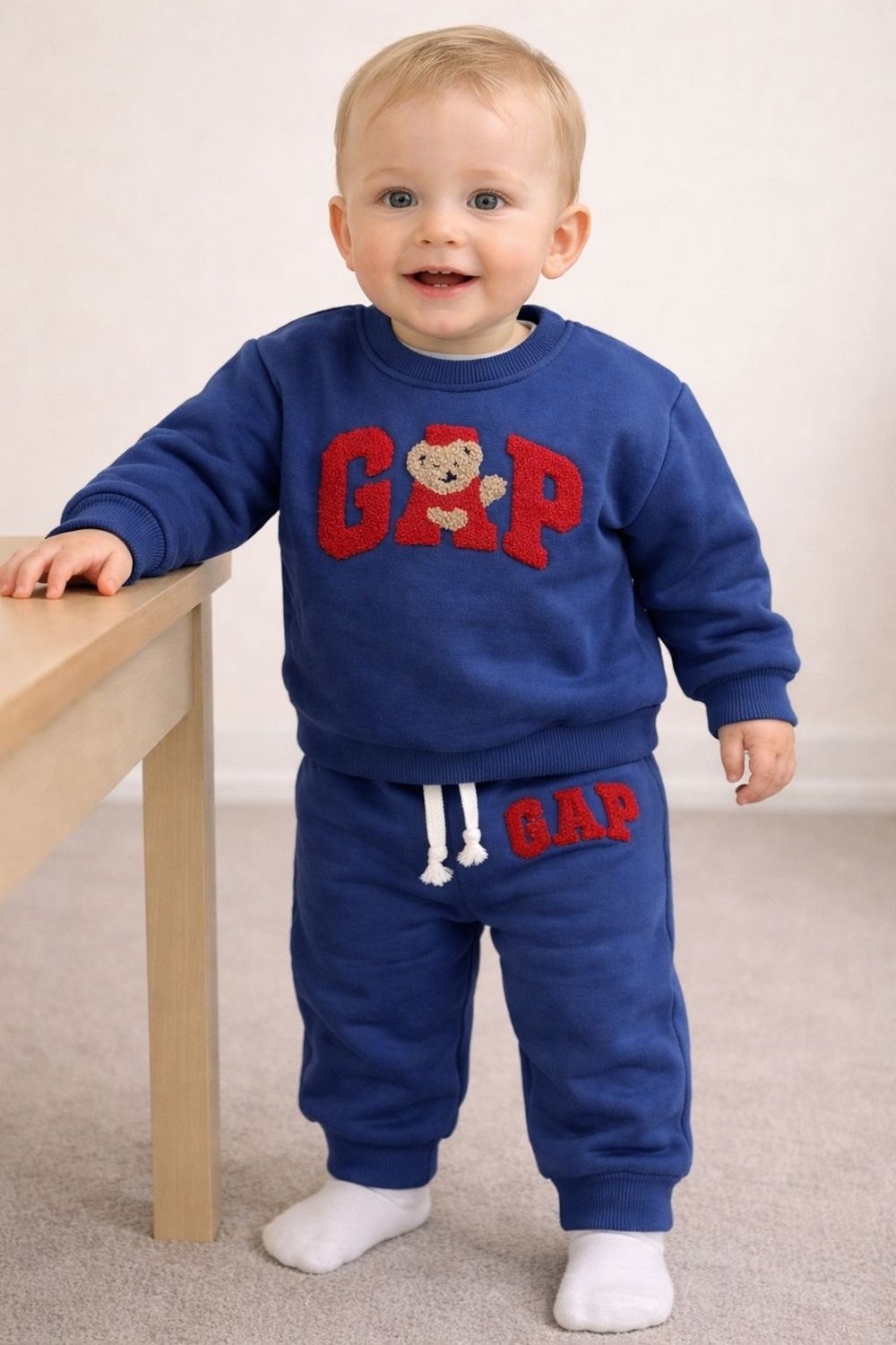 Ayı Detaylı Bebe Takım