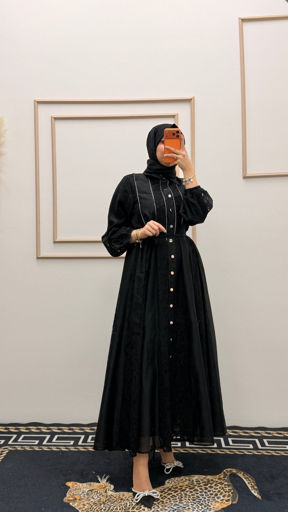Black Aura Siyah Elbise