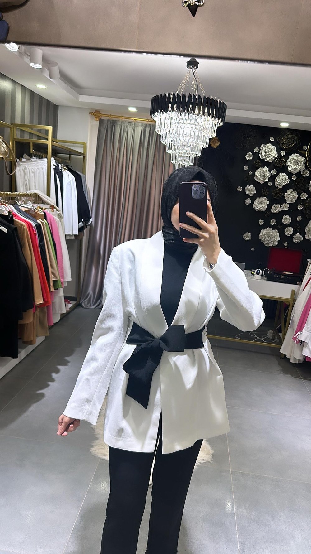Fiyonklu Blazer Ceket