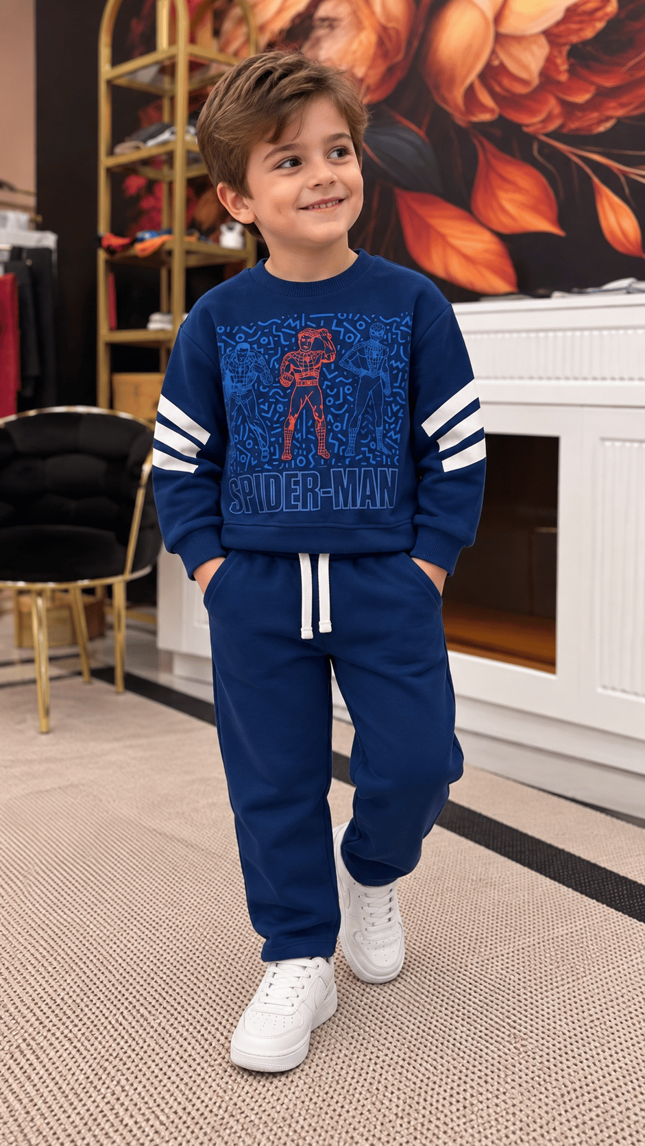 Lacivert Sipiderman Takım