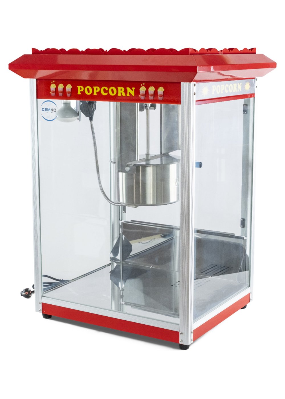 Popcorn Mısır Patlatma Makinesi 8 Kg Kapasiteli (Model Uludağ)