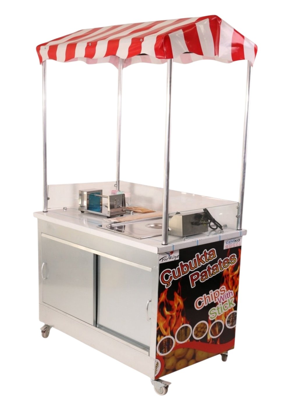 Çubukta Patates Tezgahı 60x100 (Model Kadıköy)