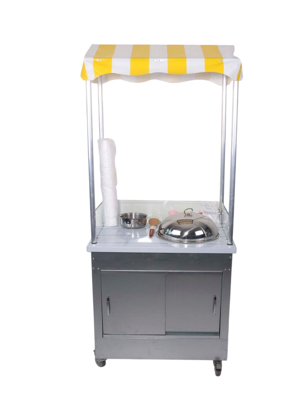 Elektrikli Bardakta Mısır Arabası 50x70 (Model Ataşehir)