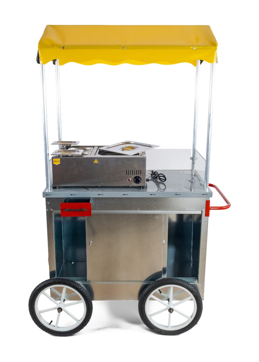 Hot Dog Sosisli Arabası 60x100 (Model Çanakkale)