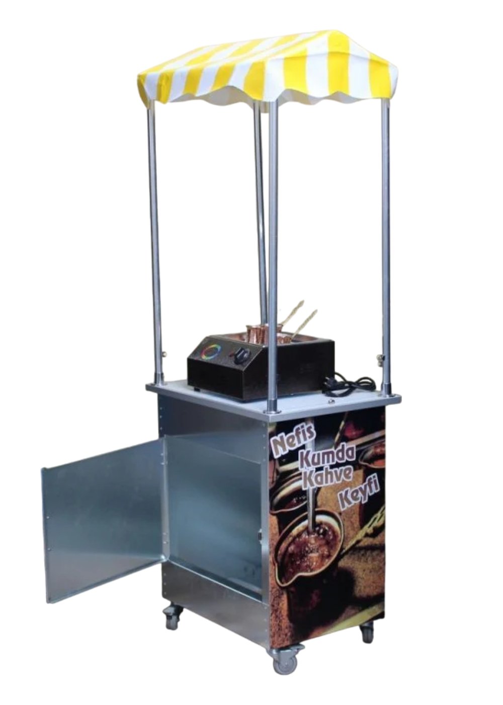 Kumda Kahve Arabası 50X70 (Model Başakşehir)