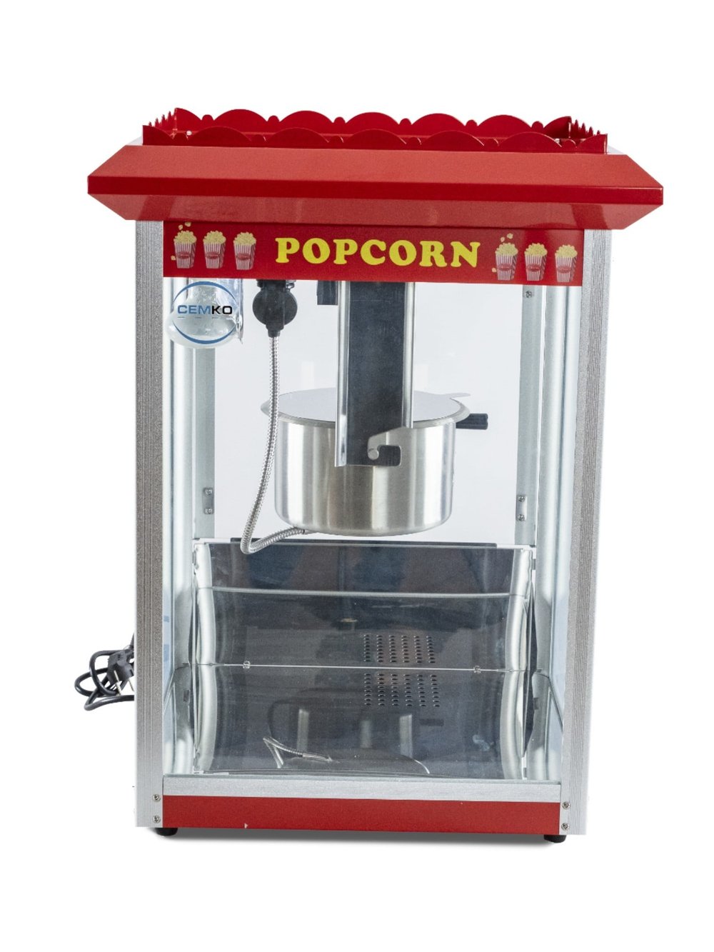 Popcorn Mısır Patlatma Makinesi 6 Kg Kapasiteli (Model İvrindi)