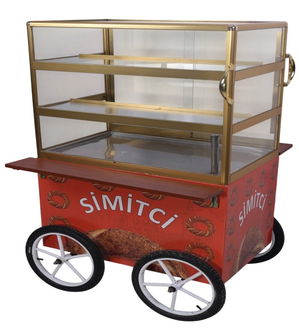 Simit Arabası Benvari Isıtmalı (Model Esenler)