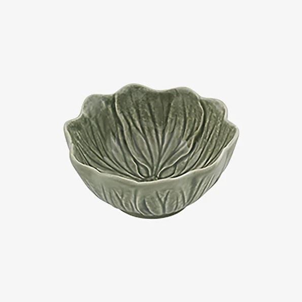 Flora Çiçek Formlu Gri Kase 12 cm 