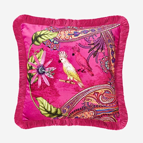 MAGIC GARDEN PEMBE YASTIK 45*45 CM