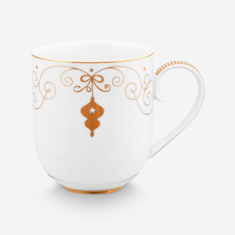 Pip Studio Beyaz Porselen Kupa 325 Ml 51002435