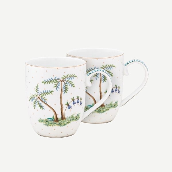 Pip Studio Beyaz Porselen Kupa Seti 145 Ml 51002246
