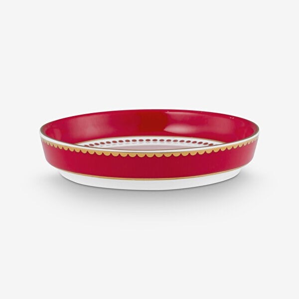 Pip Studio Kırmızı Porselen Çay Tabağı 9 Cm 51014004