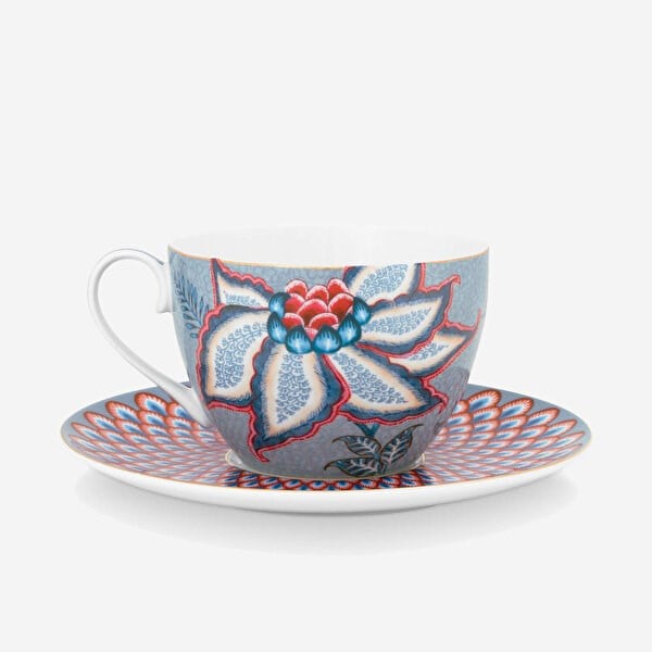 Pip Studio Mavi Porselen Çay Fincan Seti 280 Ml 51004139