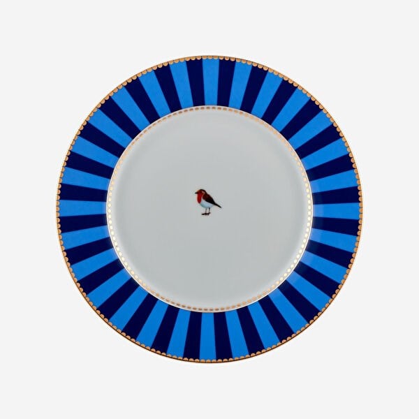 Pip Studio Mavi Porselen Kahvaltı Tabağı 21 Cm 51001579