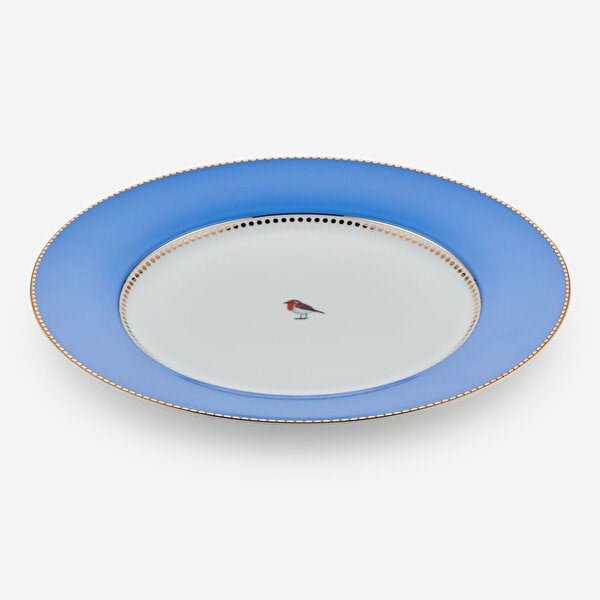 Pip Studio Mavi Porselen Yemek Tabağı 26,5 Cm 51001580