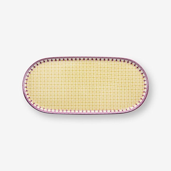 Pip Studio Sarı Porselen Servis Tabağı 25 Cm 51021001