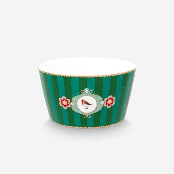 Pip Studio Yeşil Porselen Kase 15 Cm 51003308