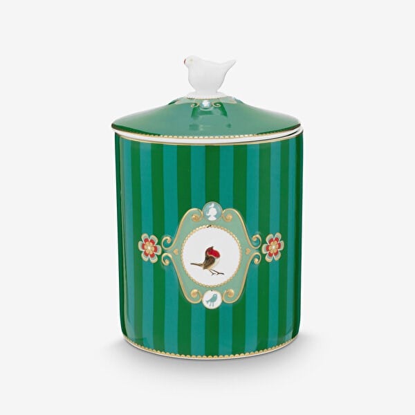 Pip Studio Yeşil Porselen Saklama Kabı 1300 Ml 51009041