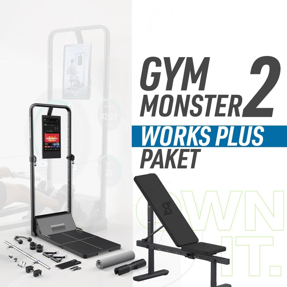 Gym Monster 2 Works Plus (Cihaz ve Açı Ayarlı Bench)