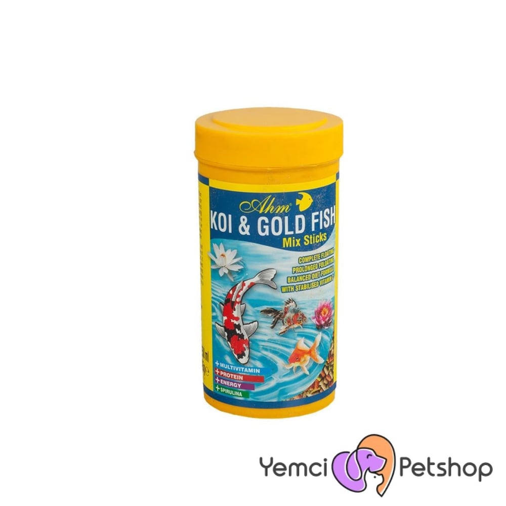 Ahm Koi Gold Fish Mix Sticks 1000 Ml